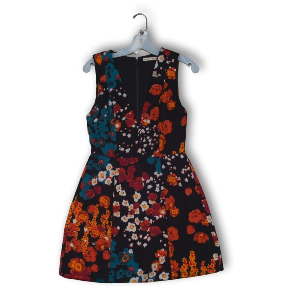 Alice & Olivia Floral Party Dress